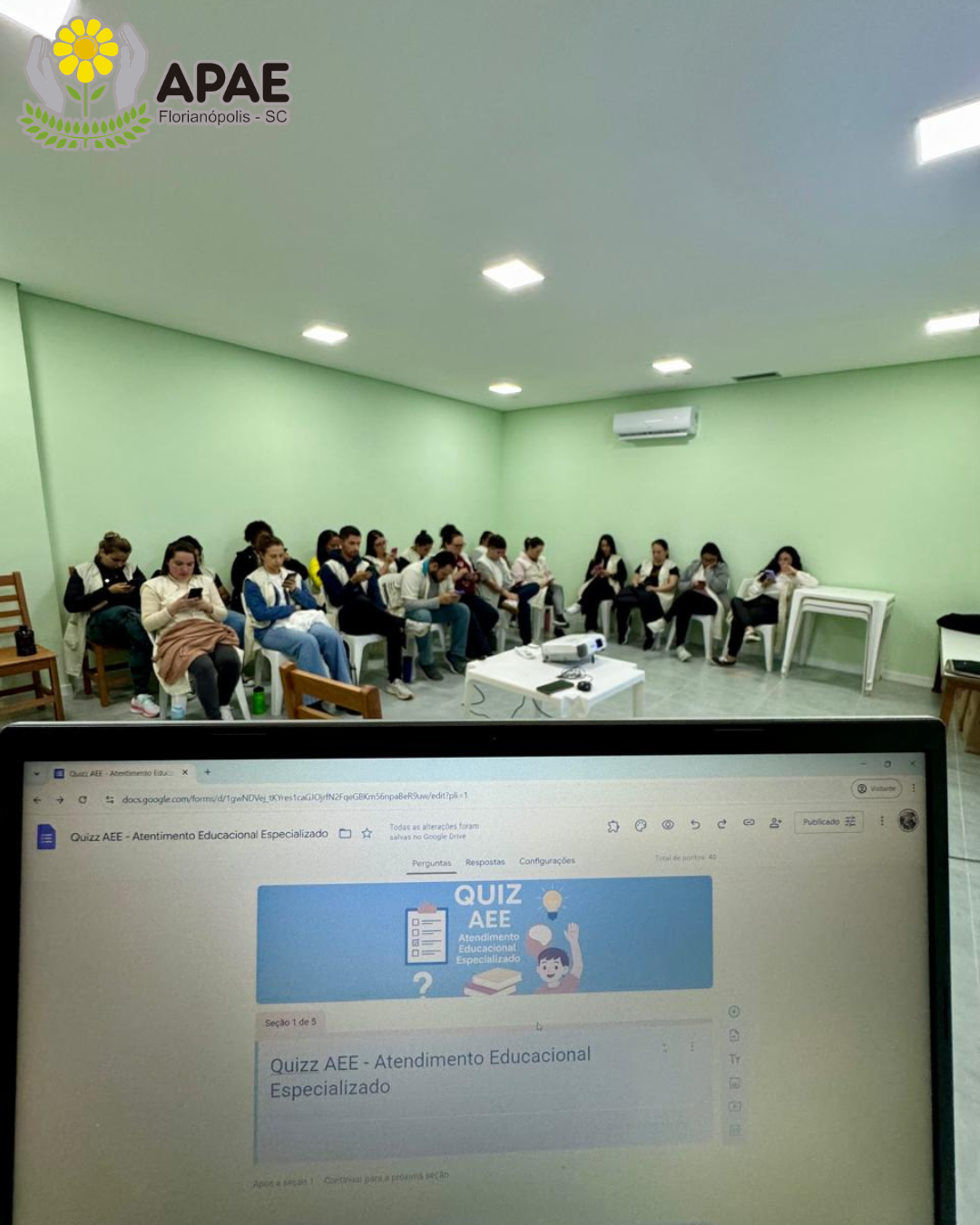 Dinâmica de Quiz no AEE: aprender de forma interativa